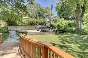 Back entry Car Port