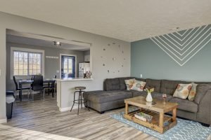 Living Room and Kitchen