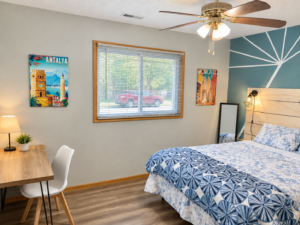 left bedroom